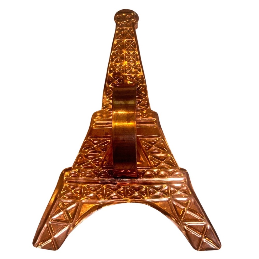 Vintage Copper Eiffel Tower Mold cookie cutter Wall Hanging Decor Paris France 9